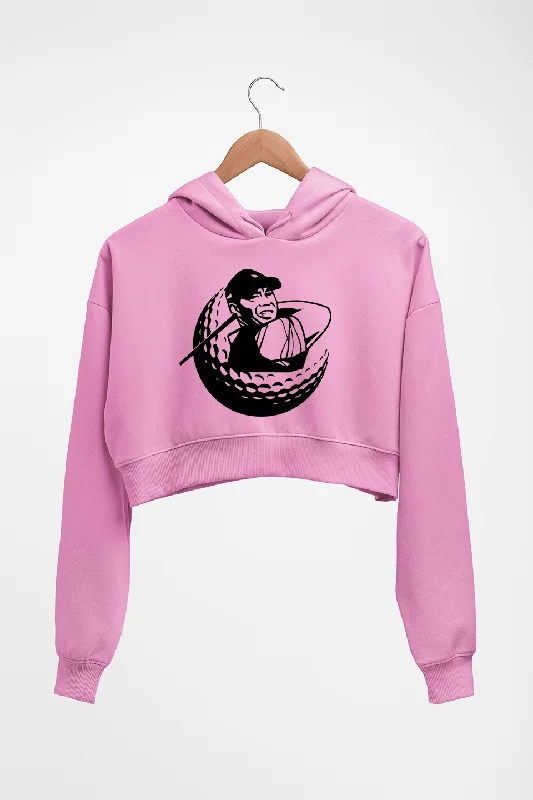 Tiger Woods Crop HOODIE FOR WOMEN