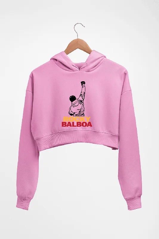 Rocky Balboa Crop HOODIE FOR WOMEN