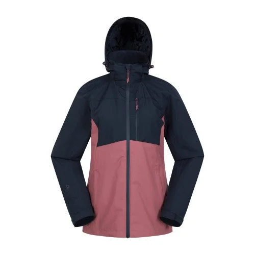 Huge Savings fashion-forward coatMountain Warehouse Womens/Ladies Rainforest II Extreme Colour Block Waterproof Jacket