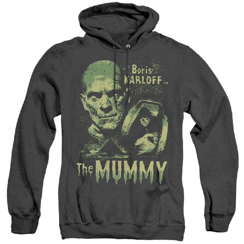 Huge Discounts modern hoodieUniversal Monsters The Mummy - Heather Pullover Hoodie