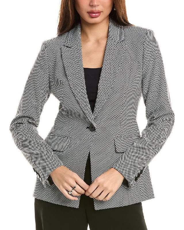 Discount Days stylish blazer coatElie Tahari Check Blazer