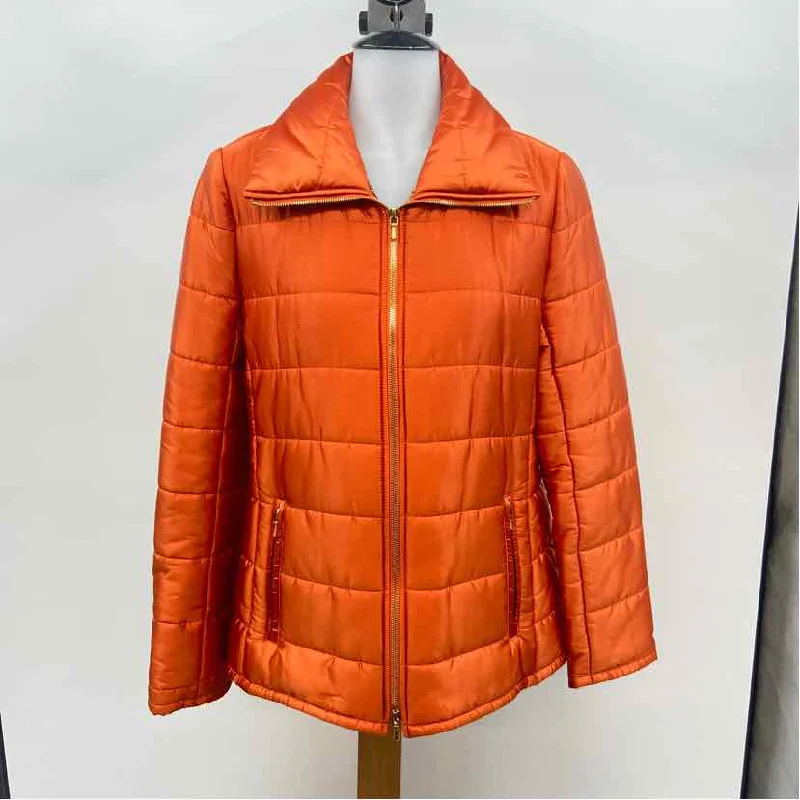 Limited Edition cozy winter coatLeggiardo Women's Size S Orange Solid Jacket