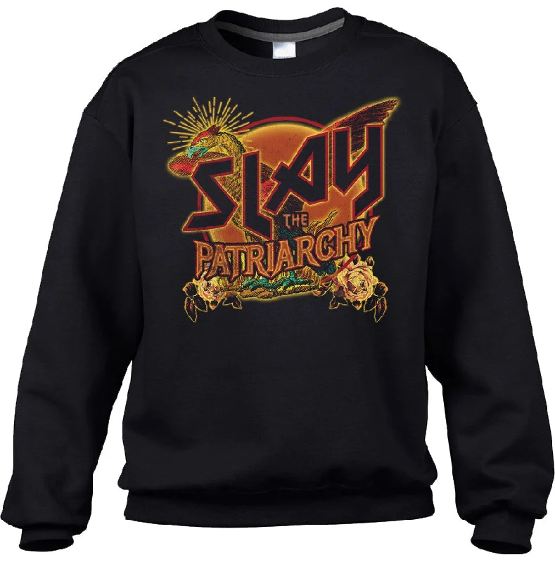 Limited Availability casual workout hoodieUnisex Slay the Patriarchy Sweatshirt - Feminist Shirt Limited Availability casual workout hoodieUnisex Slay the Patriarchy Sweatshirt - Feminist Shirt