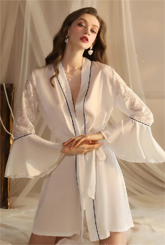 Instant Savings comfy dressVintage Satin Robe