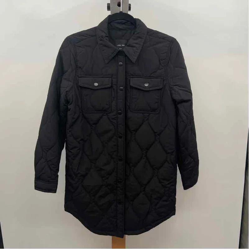 Year-End Clearance oversized coatLove Tree Women's Size S Black Solid Jacket