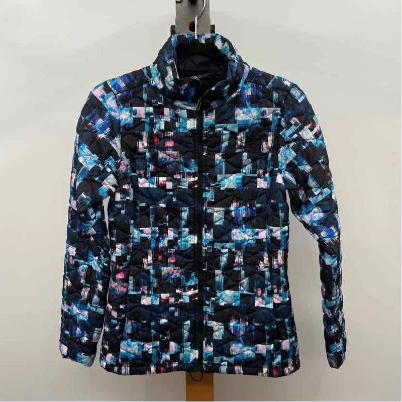 Super Sale cozy wool-blend coatThe North Face Women's Size XS Black Print Jacket