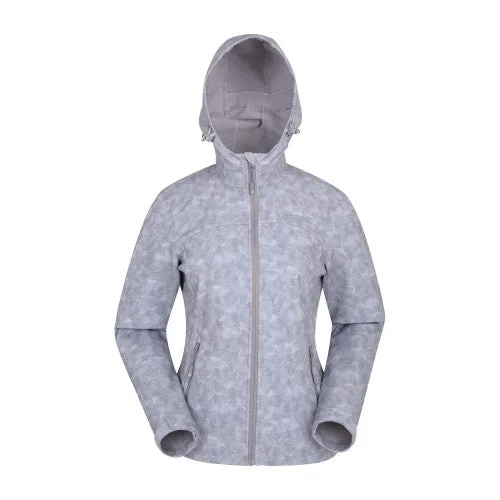 Don't Miss versatile coatExodus Womens/Ladies Printed Water Resistant Soft Shell Jacket