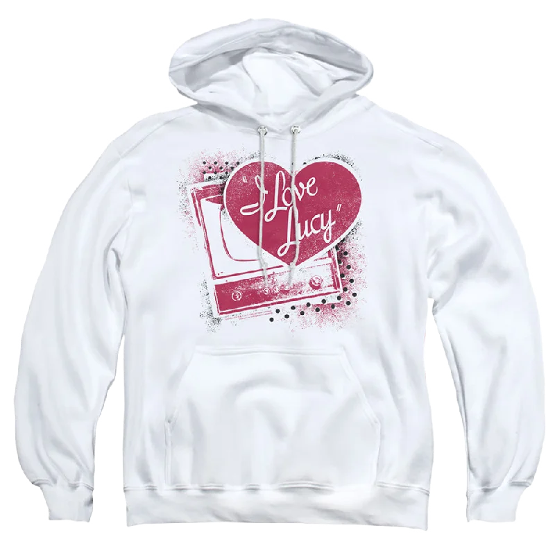Price Reduction oversized pullover sweatshirtI Love Lucy Spray Paint Heart - Pullover Hoodie Price Reduction oversized pullover sweatshirtI Love Lucy Spray Paint Heart - Pullover Hoodie