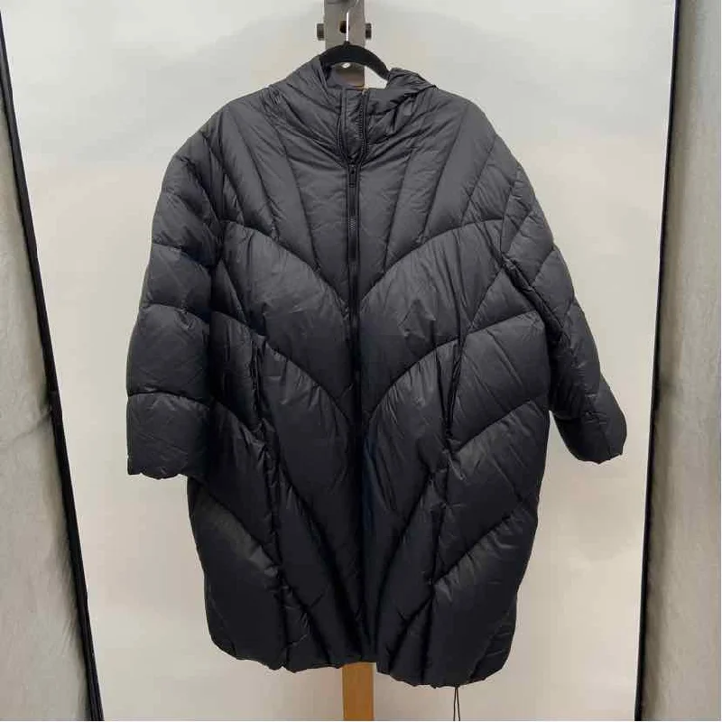 Unmissable Offer urban coatnap Women's Size S Black Solid Coat