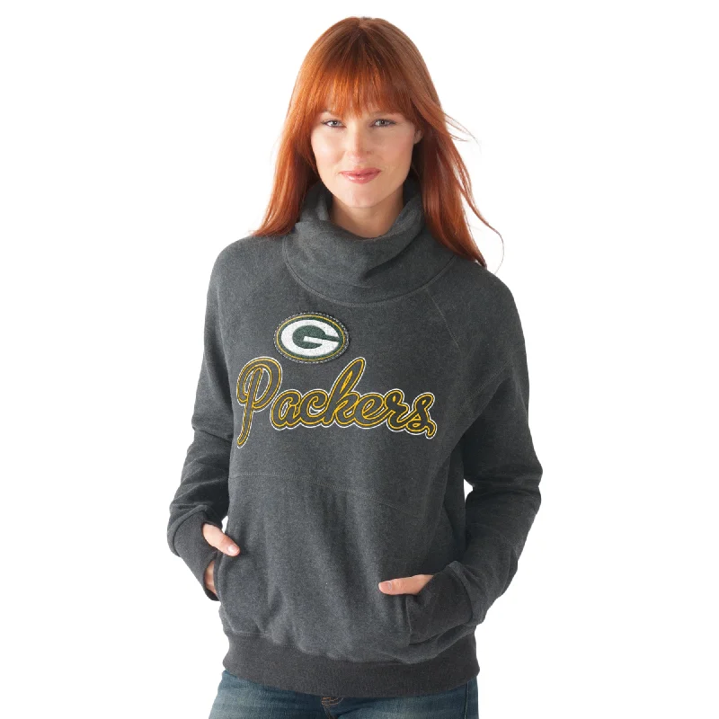 Weekend Deal soft athletic sweatshirtGreen Bay Packers Trekker's Women's Pullover
