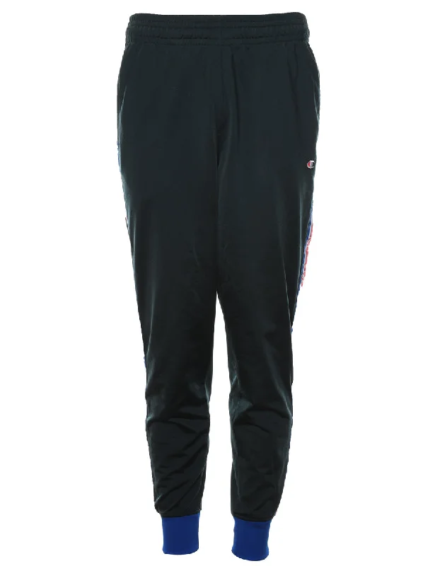 Limited Time Offer contemporary coatChampion Black Jogging Bottoms - W32 L30
