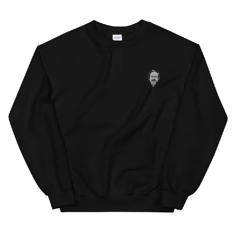 Stock Clearance fashion sportswear hoodieAllan Watts Embroidery Graphic Sweatshirt