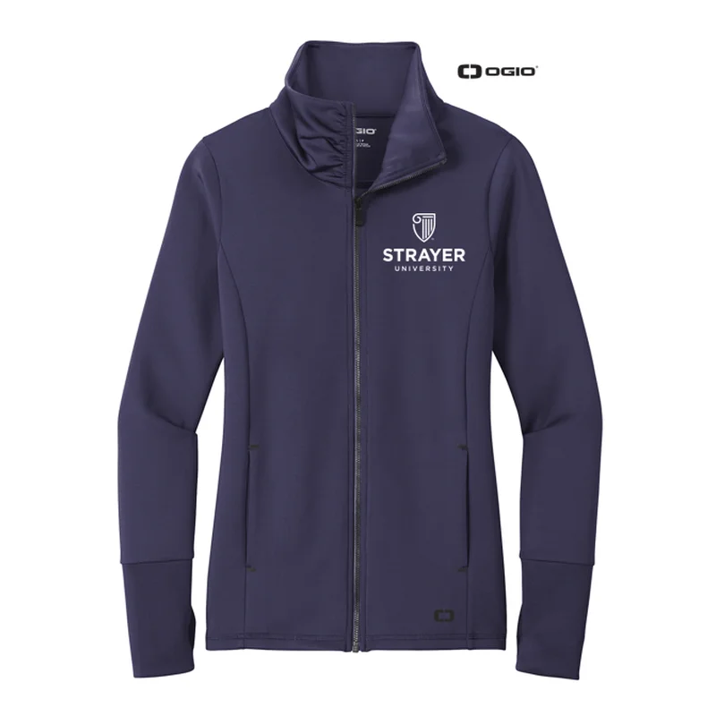 Markdowns urban coatNEW STRAYER OGIO ® ENDURANCE Ladies Modern Performance Full-Zip - Navy