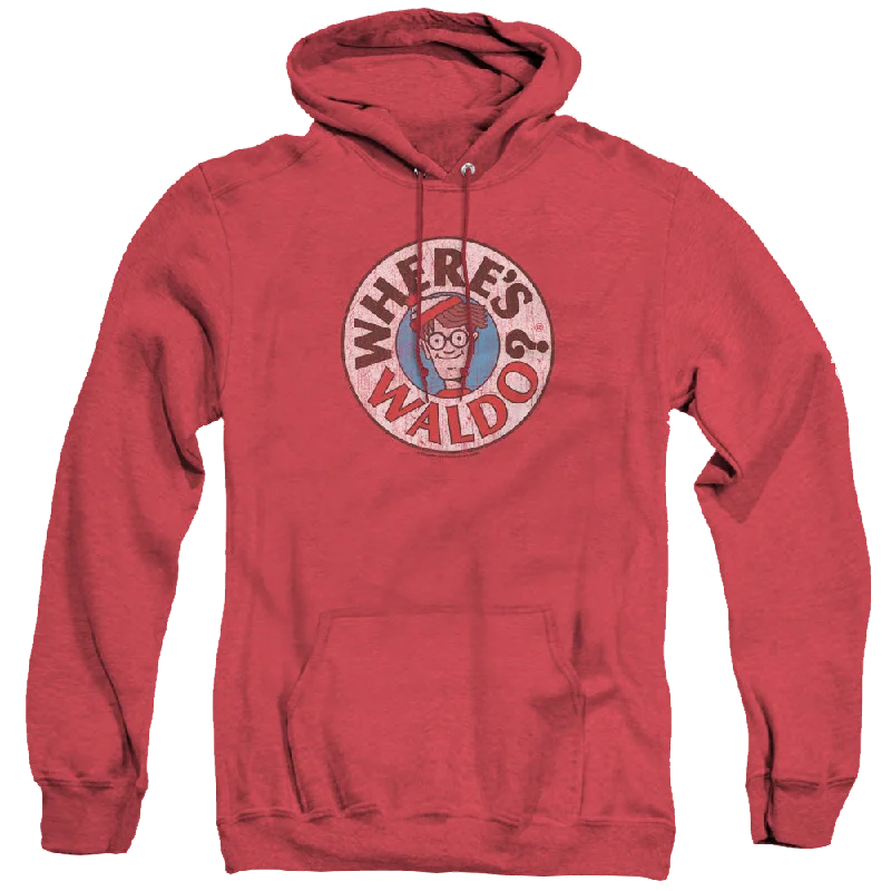 Extra Discounts comfortable fleece hoodieWhere's Waldo Waldo Logo - Heather Pullover Hoodie Extra Discounts comfortable fleece hoodieWhere's Waldo Waldo Logo - Heather Pullover Hoodie