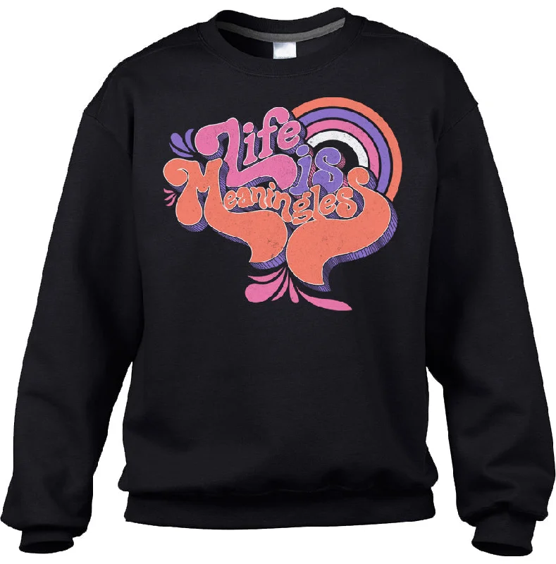 Price Fest long-sleeve athletic hoodieUnisex Life is Meaningless Sweatshirt - Funny Existentialism Shirt Price Fest long-sleeve athletic hoodieUnisex Life is Meaningless Sweatshirt - Funny Existentialism Shirt