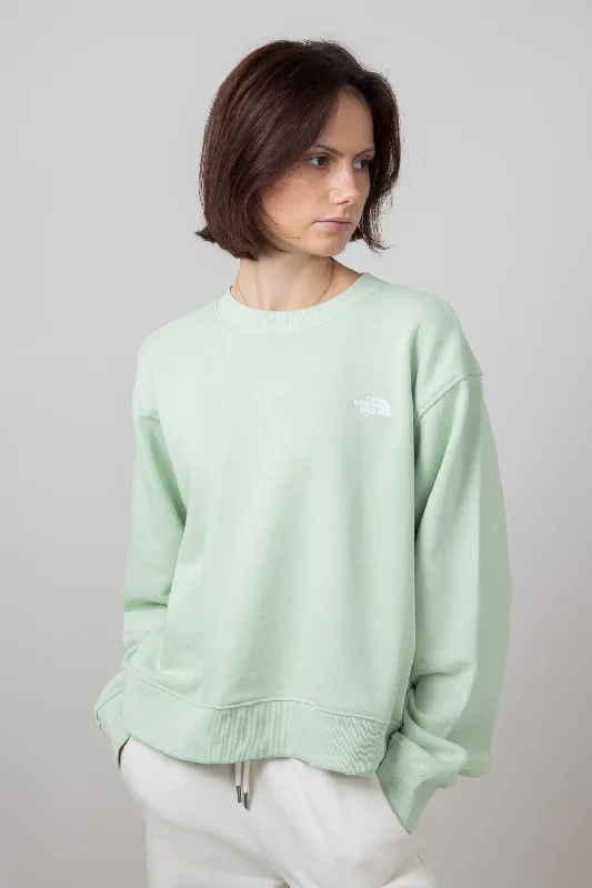 Limited Stock long-sleeve athletic hoodieThe North Face Evolution Fleece Sweatshirt for Women in Misty Sage | NF0A88ZX-I0G Limited Stock long-sleeve athletic hoodieThe North Face Evolution Fleece Sweatshirt for Women in Misty Sage | NF0A88ZX-I0G