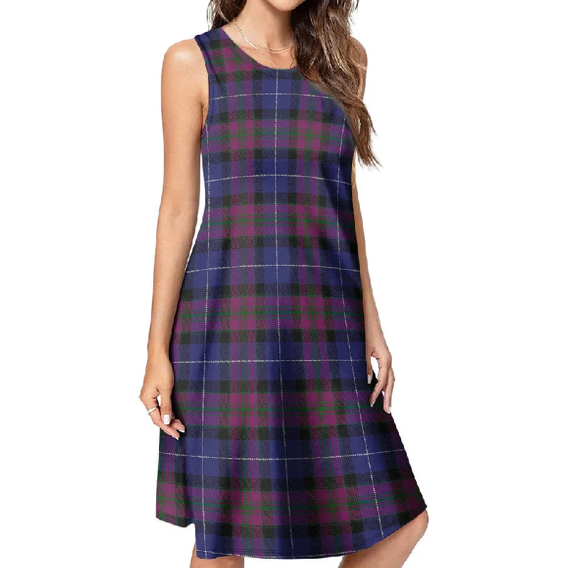 Amazing Deals Pride of Scotland Tartan Womens Casual Dresses