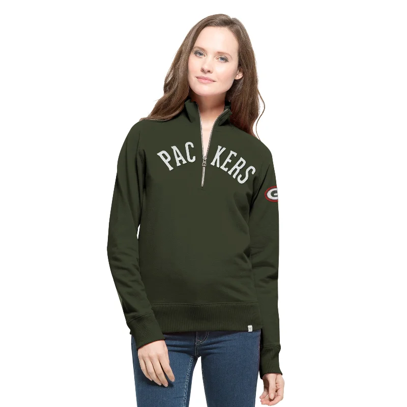 Unbeatable Prices bold fitness hoodieGreen Bay Packers Cross Check ¼ Zip Women's Varsity Green Hoodie Unbeatable Prices bold fitness hoodieGreen Bay Packers Cross Check ¼ Zip Women's Varsity Green Hoodie