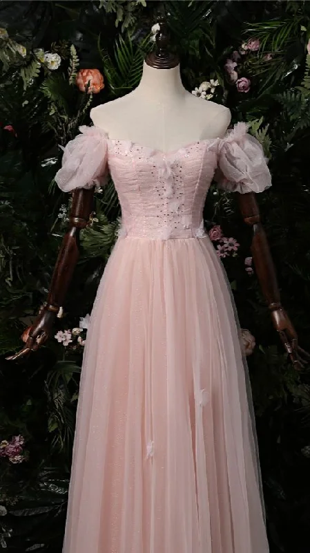 Lowest Prices stylish dressElegant Pink Off The Shoulder Prom Dress,Pink Evening Dress Y1898 Lowest Prices stylish dressElegant Pink Off The Shoulder Prom Dress,Pink Evening Dress Y1898