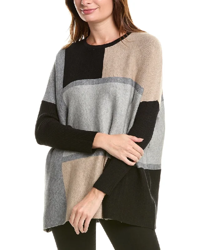Limited Availability padded coatJoseph A. Poncho Sweater