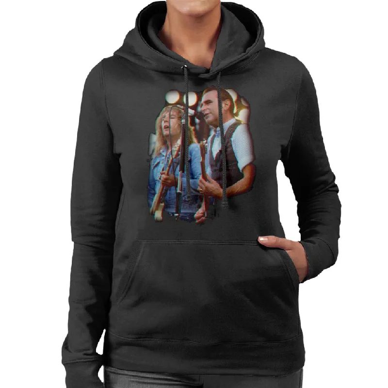 TV Times Rick And Francis Of Status Quo Women's Hooded Sweatshirt