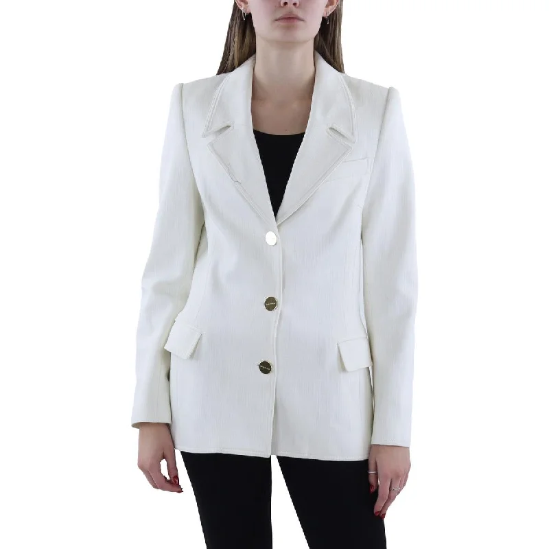 Limited Stock long coatWomens Solid Workwear Suit Jacket