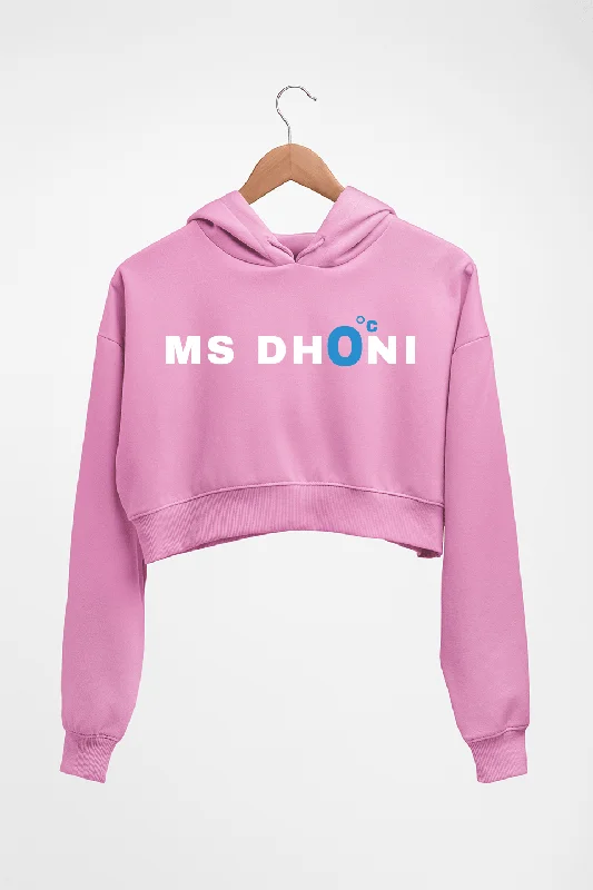 Incredible Offers oversized pullover hoodieMS Dhoni Cricket Crop HOODIE FOR WOMEN