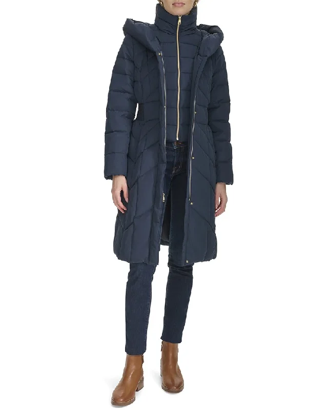 Cole Haan Taffeta Down Coat