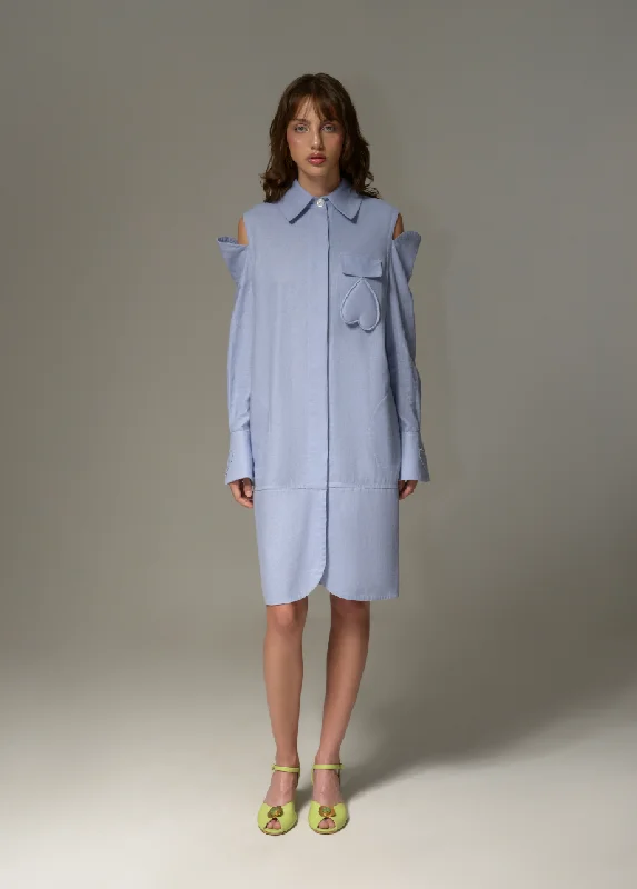 Blowout Deals casual dressSWEETHEART BLUE DRESS