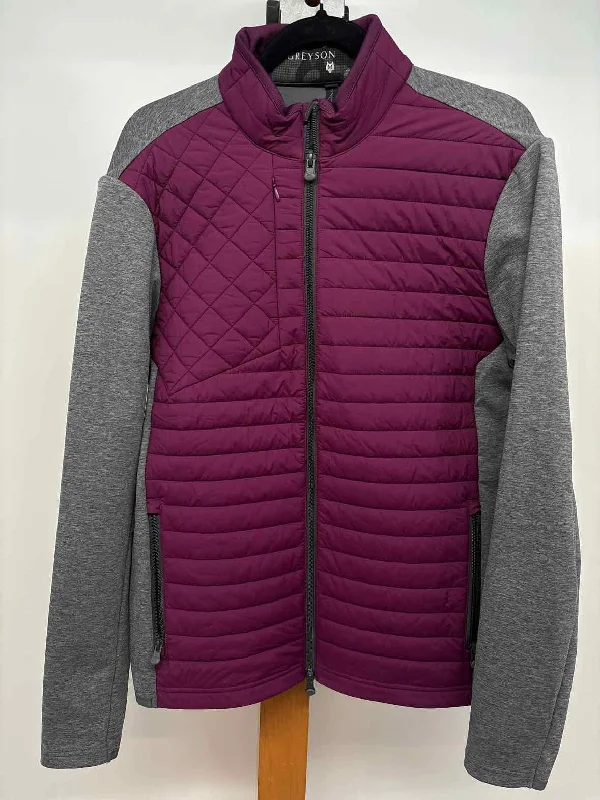 Today’s Deal tailored coatGREYSON Women's Size M Purple Quilted Jacket