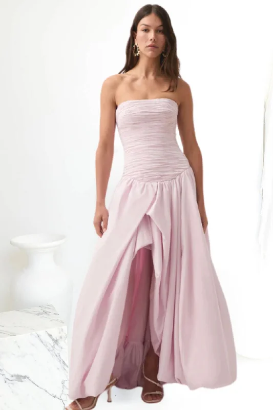 Closeout fitted dressAJE Violette Bubble Dress (Pastel Pink)