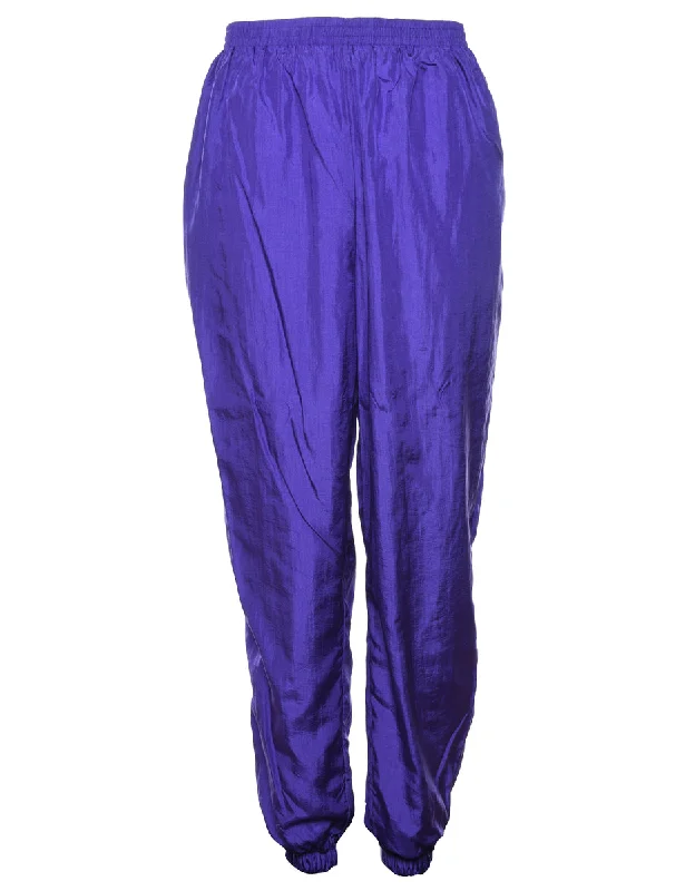Bonus Savings long-sleeve winter jacketPurple Track Pants - W28 L32