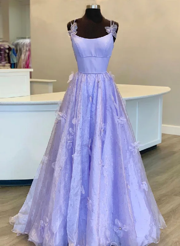 Today’s Deal Purple Tulle Long A-Line Prom Dress, Beautiful Spaghetti Strap Evening Party Dress Today’s Deal Purple Tulle Long A-Line Prom Dress, Beautiful Spaghetti Strap Evening Party Dress