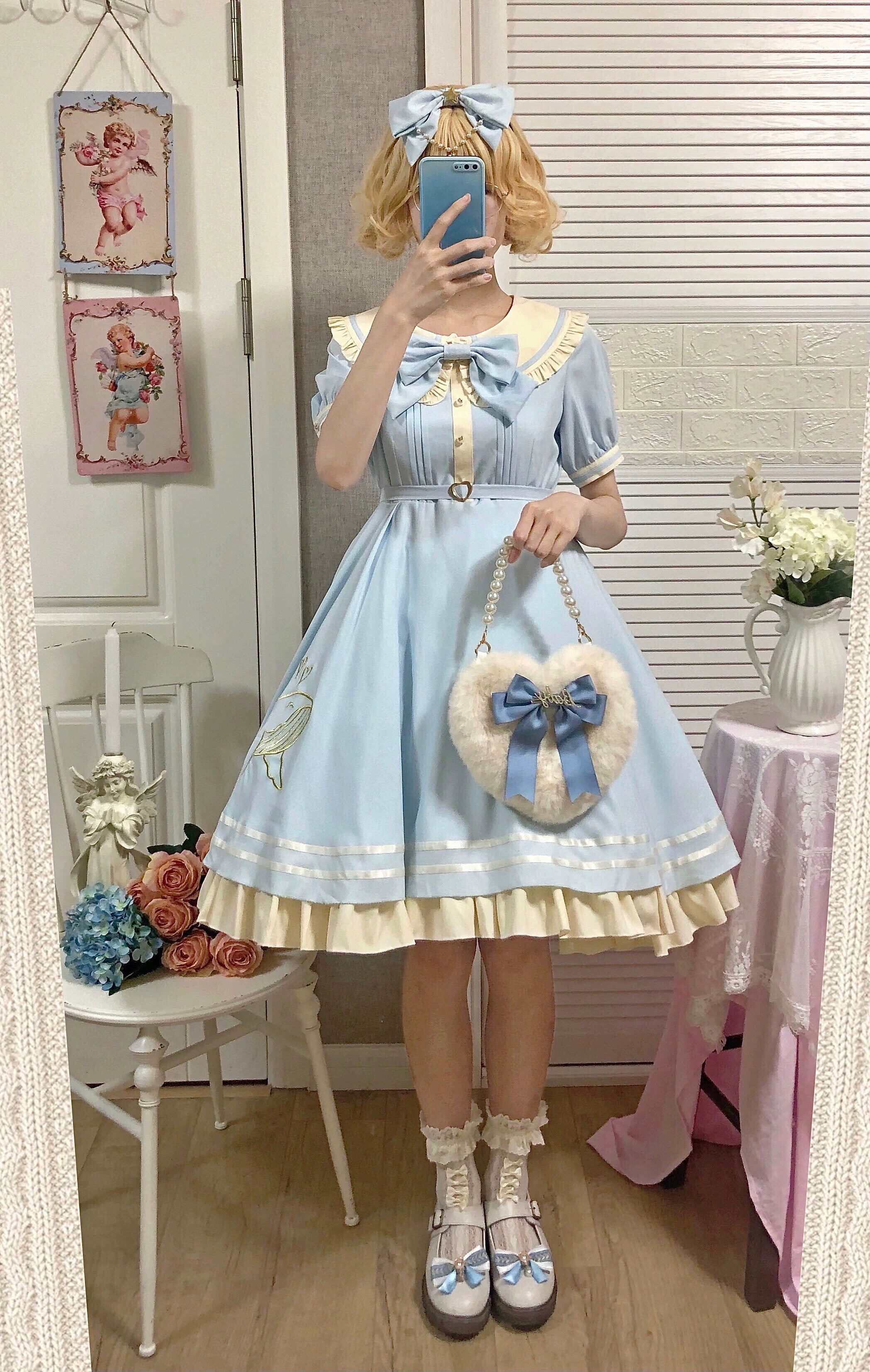 (BFM)Strawberry Witch~Summer Lolita Dress Sailor OP Daily Dress