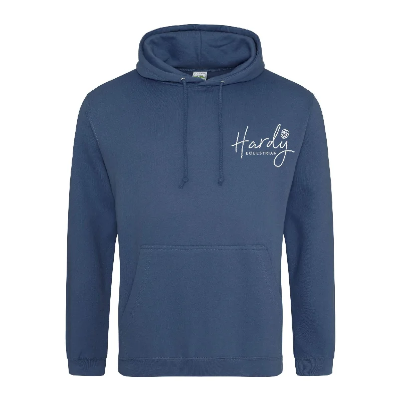 Hardy Equestrian Women's Ash Powder Blue Hoodie