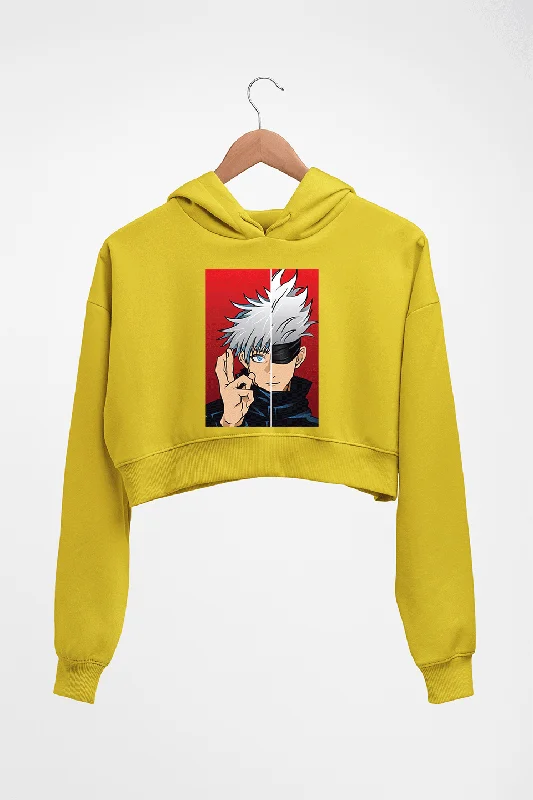 Sukuna Anime Crop HOODIE FOR WOMEN