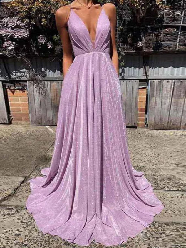 While Supplies Last Backless Prom Dresses Spaghetti Straps Aline Sparkly Lilac Prom Dress Fashion Evening Dress JKL1639 While Supplies Last Backless Prom Dresses Spaghetti Straps Aline Sparkly Lilac Prom Dress Fashion Evening Dress JKL1639