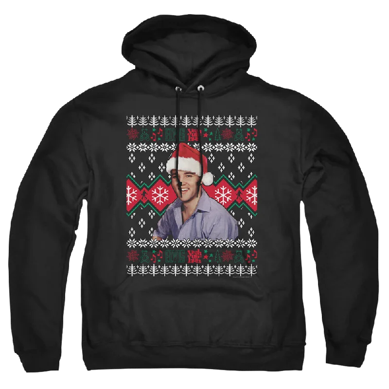 Super Bargain versatile hoodieElvis Presley Ugly Christmas Sweater - Pullover Hoodie Super Bargain versatile hoodieElvis Presley Ugly Christmas Sweater - Pullover Hoodie