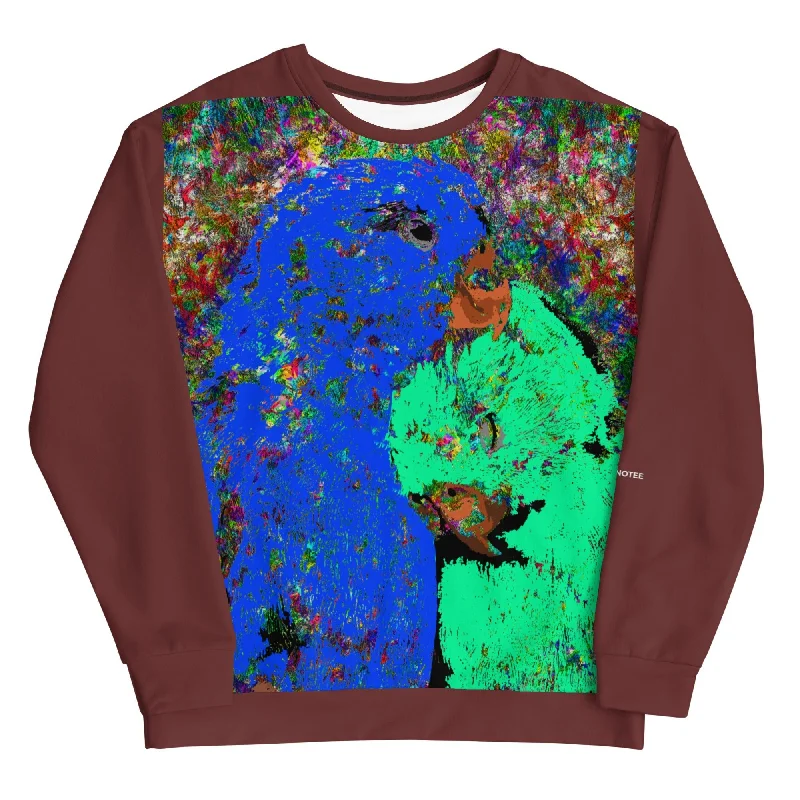 PARROTS IN LOVE Premium Unisex Sweatshirt