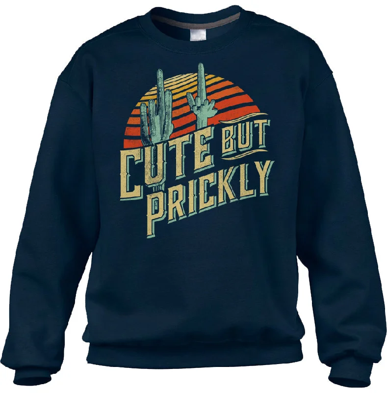 Final Sale eco-friendly fitness hoodieUnisex Cute But Prickly Sweatshirt - Cactus Shirt
