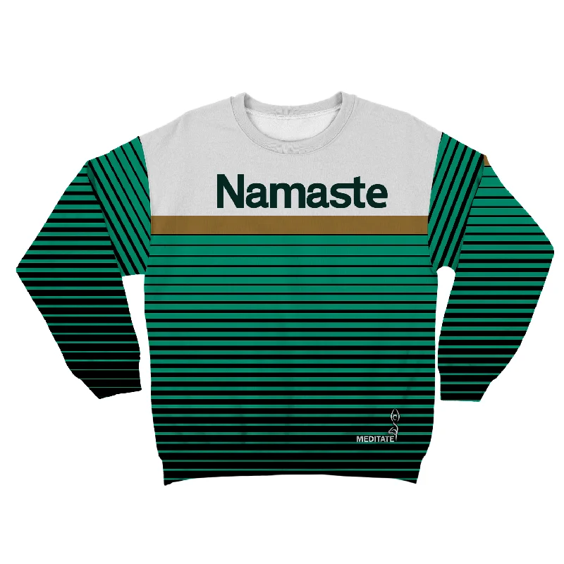 Savings Spectacular urban sports sweatshirtNamaste All Over Print Unisex Sweatshirt