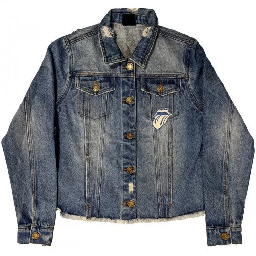 Online Specials athletic casual sweatshirtThe Rolling Stones Womens/Ladies Script Denim Jacket Online Specials athletic casual sweatshirtThe Rolling Stones Womens/Ladies Script Denim Jacket