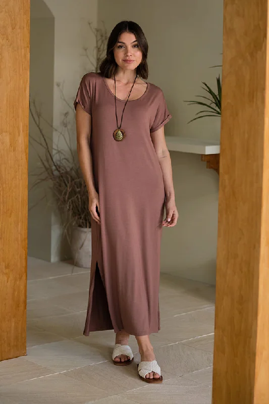 Super Bargain comfy maxi dressElsie Dress - Mousse