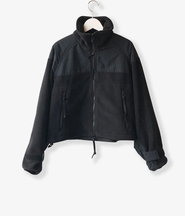 Last Chance raincoatPHEENY/POLARTEC FLEECE SHORT BLOUSON