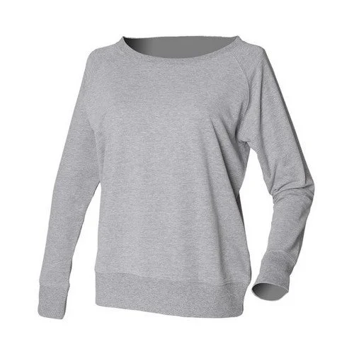 Savings Galore trendy sports sweatshirtSkinni Fit Womens/Ladies Slounge Heather Sweatshirt Savings Galore trendy sports sweatshirtSkinni Fit Womens/Ladies Slounge Heather Sweatshirt