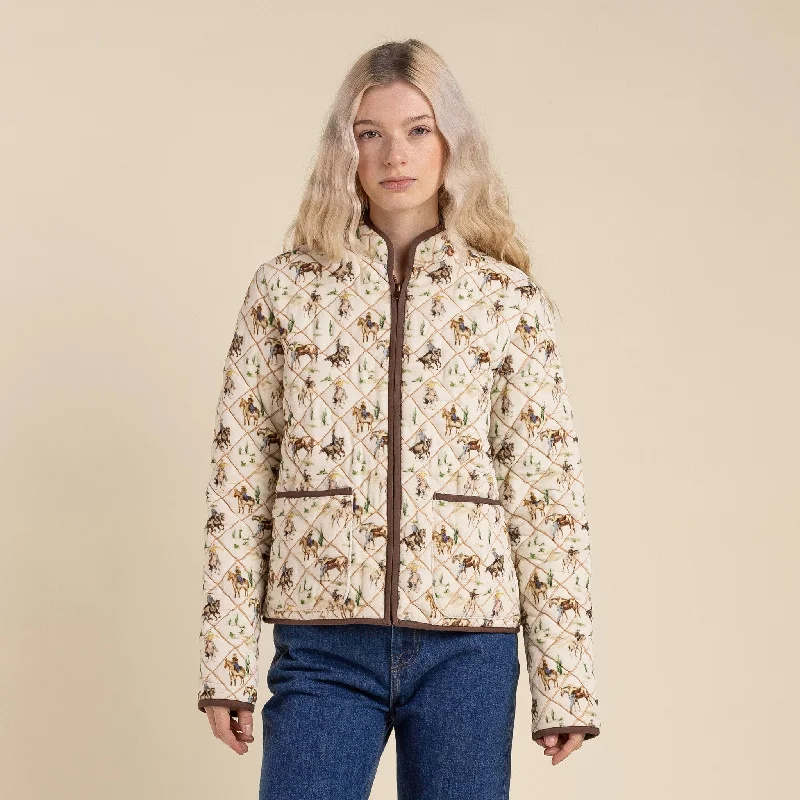 Savings Event sporty jacketLoretta Quilted Jacket