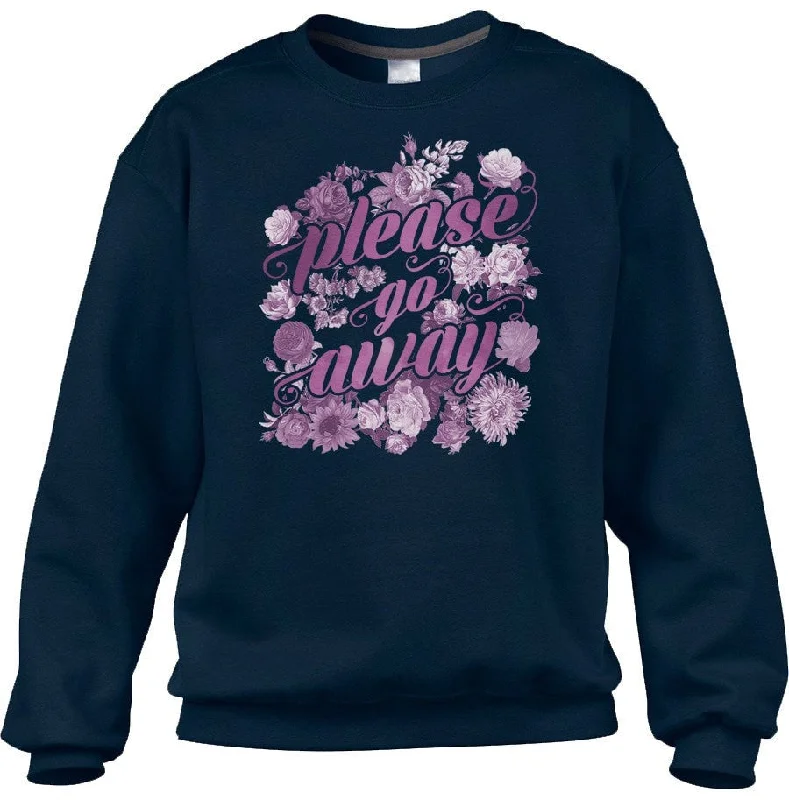 Huge Discounts fashion sportswear hoodieUnisex Please Go Away Sweatshirt - Introvert Shirt Huge Discounts fashion sportswear hoodieUnisex Please Go Away Sweatshirt - Introvert Shirt