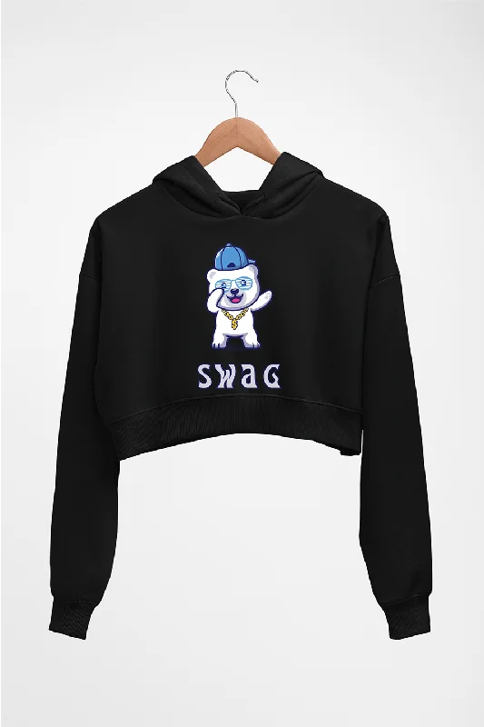 Quick Sale zip-up hoodie for gymSwag Crop HOODIE FOR WOMEN