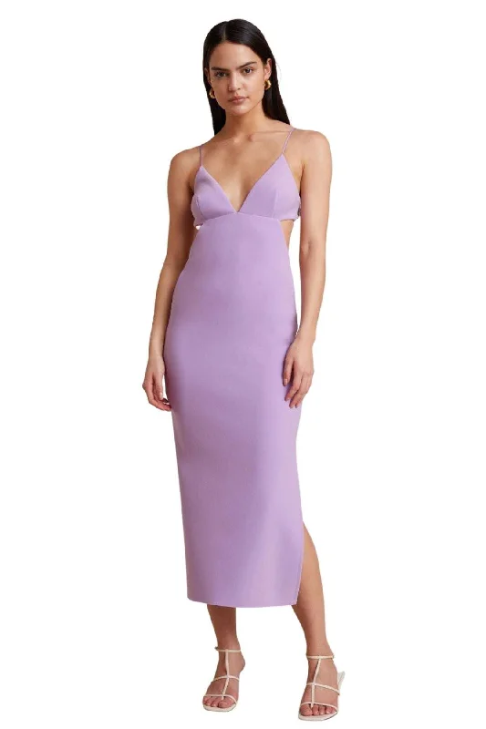 Lowest Price fitted dressBUY IT BEC AND BRIDGE Ella Midi Dress (Lilac)