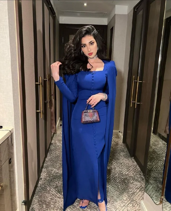 Evening Dress,Royal Blue Prom Dresses,Sexy Formal Dresses Y4554